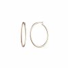 Watches & Jewelry * | The Jewelry Group Large Hoop Earrings Gold-Tone