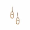 Watches & Jewelry * | The Jewelry Group Link Levback Drop Earring Gold Tone