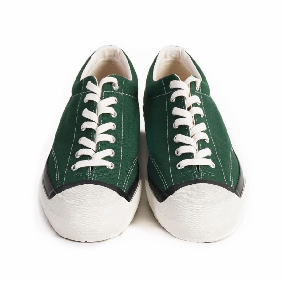 Footwear * | Moonstar Gym Court | Canvas Vulcanised Sole Sneaker | Green