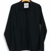 Tops * | Hansen Garments Magne | Casual Pull-On Shirt | Black