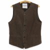 Tops * | Hansen Garments Kaj | Casual Waistcoat | Nut