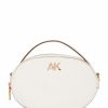 Handbags * | Madden Handbags Oval Ak Crossbody Anne White