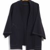 Tops * | Kapital Baja Samu | Heavy Waffle Cardigan | Navy