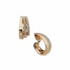 Watches & Jewelry * | The Jewelry Group Clip On 3 Way Hoop Gold Tone