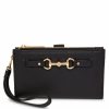 Handbags * | Madden Handbags Wallet With Wrist Strap Black