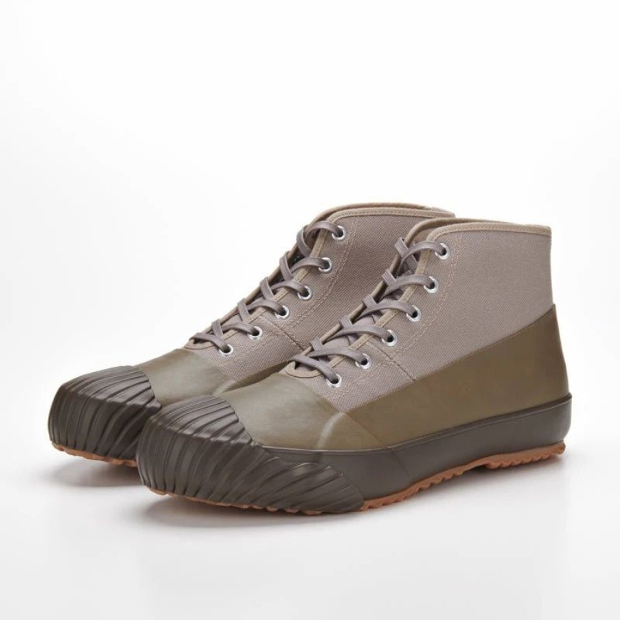 Footwear * | Moonstar Allweather | Vulcanised Sole Sneaker Boot | Grege