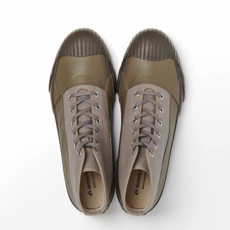 Footwear * | Moonstar Allweather | Vulcanised Sole Sneaker Boot | Grege