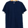 Tops * | Kapital Blue Hands | Idg Jersey Crew T | Indigo