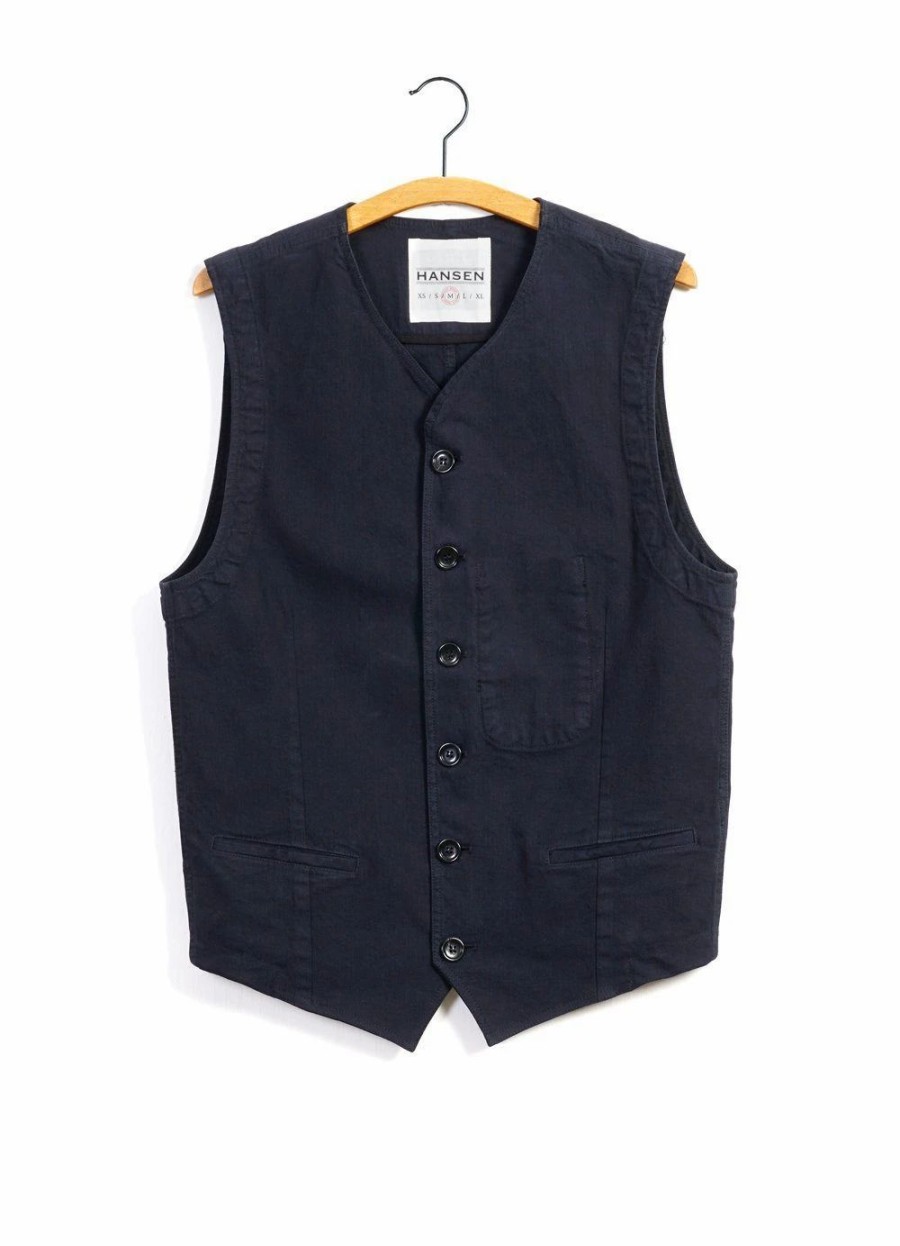 Tops * | Hansen Garments Kaj | Casual Waistcoat | Northsea