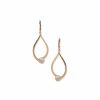 Watches & Jewelry * | The Jewelry Group Drop With Pegged Pearl Pierced Earrings Gold Tone