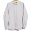 Tops * | Hansen Garments Haakon | Hidden Button Down Shirt | Clay