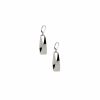 Watches & Jewelry * | The Jewelry Group Leverback Linear Curved Earrings Silver-Tone