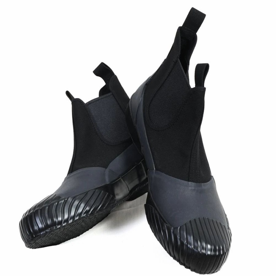 Footwear * | Moonstar Side Goa | Vulcanised Sole Chelsea Boot | Black