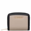 Handbags * | Madden Handbags Small Colorblocked Wallet Stone/Black