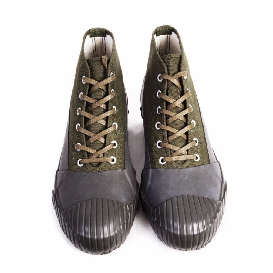 Footwear * | Moonstar Allweather | Vulcanised Sole Sneaker Boot | Khaki