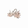 Watches & Jewelry * | The Jewelry Group And Crystal Swan Brooch Rose Gold-Tone