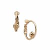 Watches & Jewelry * | The Jewelry Group Gold-Tone 36Mm Hoop Clip Earrings Gold Tone