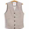 Tops * | Hansen Garments Halfdan | Classic Waistcoat | Beach