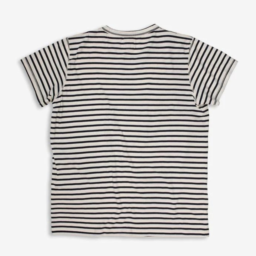 Tops * | Hemen Biarritz Dani | Short Sleeve T-Shirt | Breton Stripe