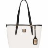 Handbags * | Madden Handbags Medium Perfect Tote Anne White/ Black