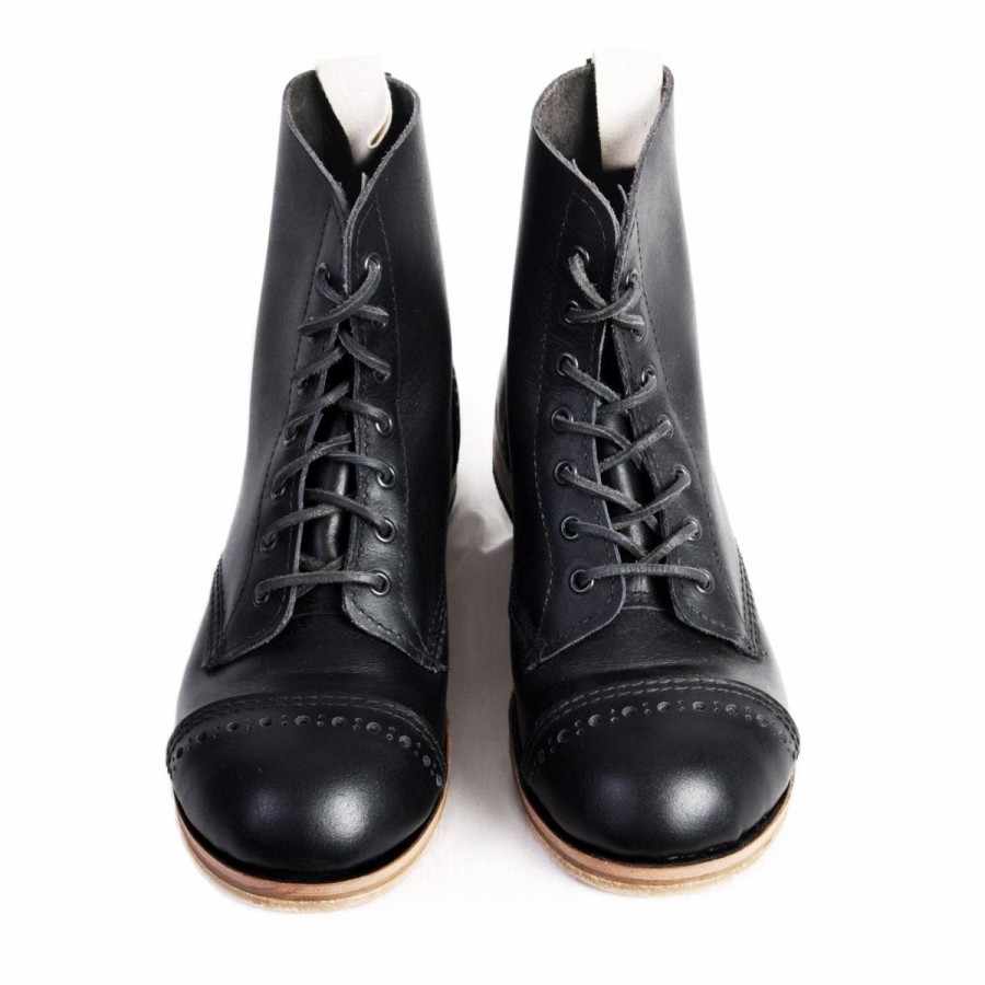 Footwear * | William Lennon Derby Boot | Traditional Work Boot | Black