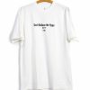 Tops * | Mountain Research Favorite Track T | Don'T Believe The Hype | White