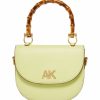 Handbags * | Madden Handbags Mini Bamboo Top Handle Crossbody Celery