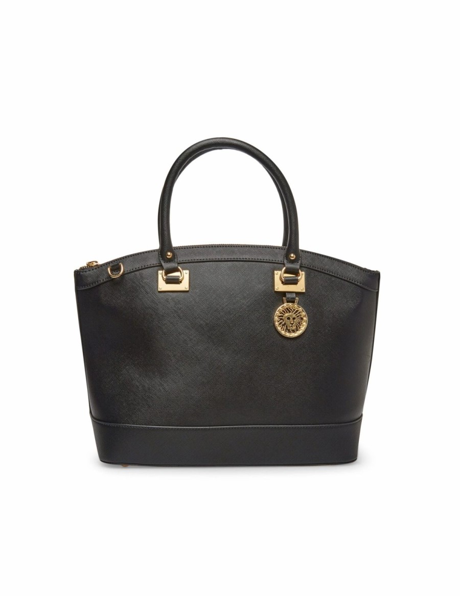 Handbags * | Madden Handbags New Recruits Dome Satchel Black