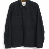 Tops * | Hansen Garments Bertram | Refined Work Jacket | Dark Bluegrey