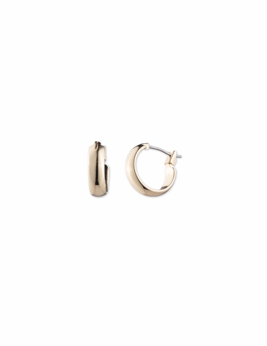 Watches & Jewelry * | The Jewelry Group Mini Hoop Earrings Gold-Tone